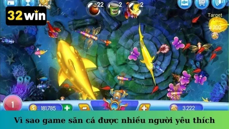 Vì sao game săn cá được nhiều người yêu thích