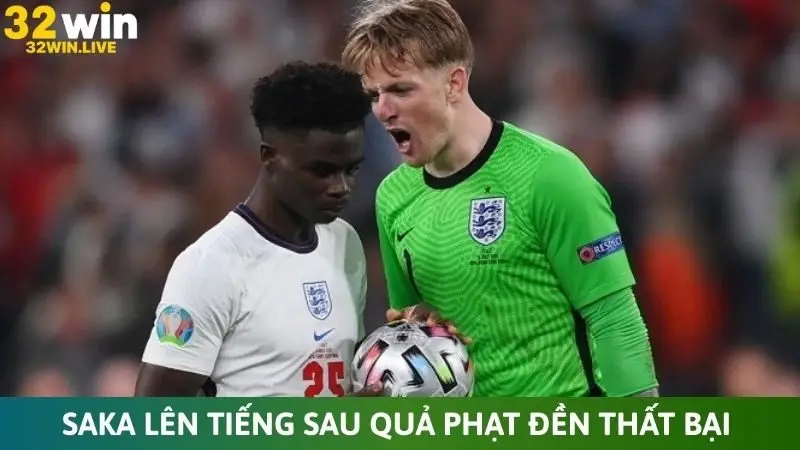 Cầu thủ Saka lên tiếng sau quả phạt đền thất bại