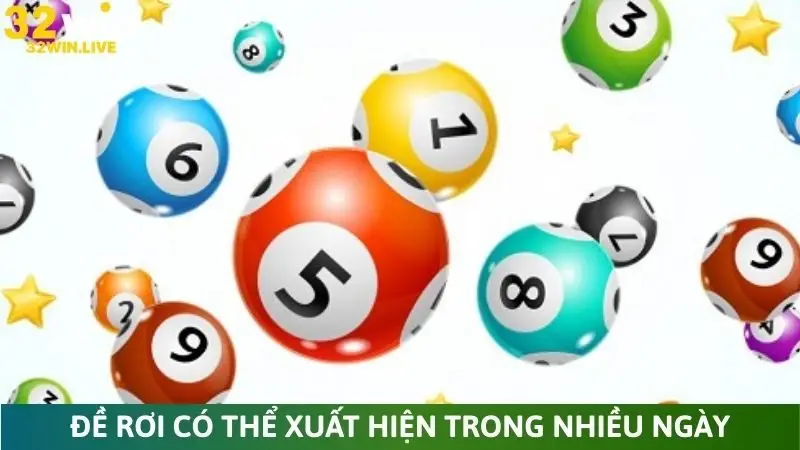 Đề rơi có thể xuất hiện trong nhiều ngày