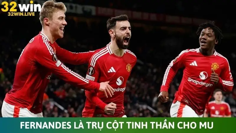 Fernandes là trụ cột tinh thần cho MU