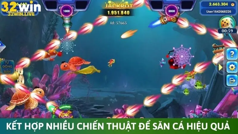 Kết hợp nhiều chiến thuật để săn cá hiệu quả