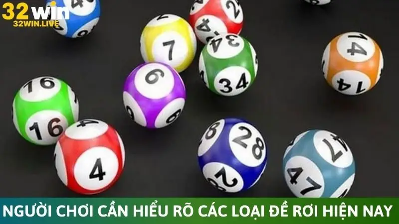 Người chơi cần hiểu rõ các loại đề rơi hiện nay