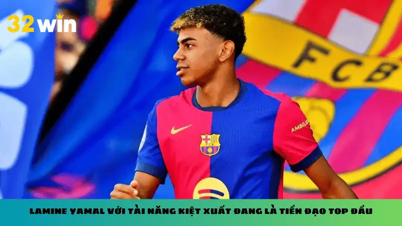 Lamine Yamal với tài năng kiệt xuất đang là tiền đạo top đầu