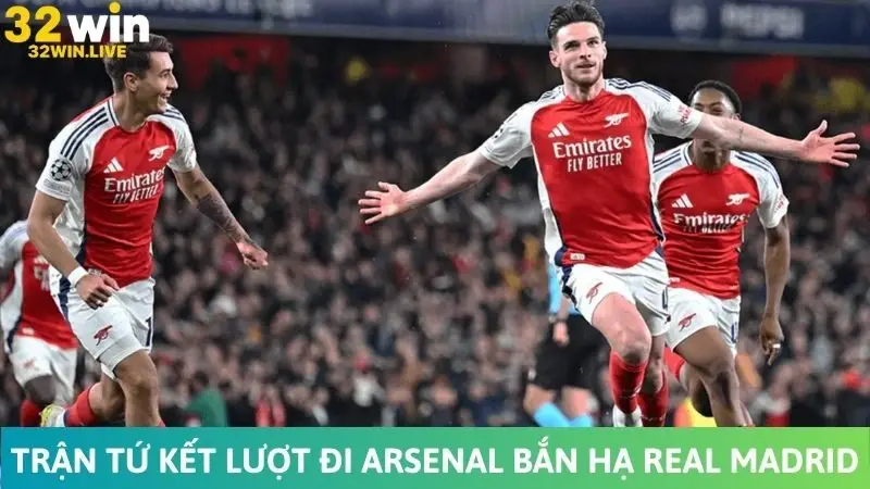 Arsenal bắn hạ Real Madrid